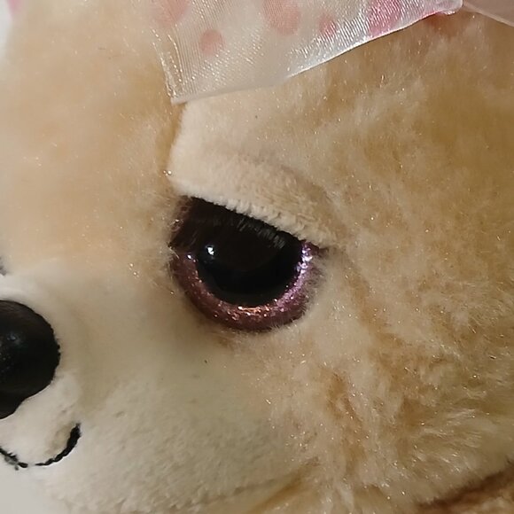 Plush Chihuahua dog with bow by The Petting Zoo - Picture 5 of 5